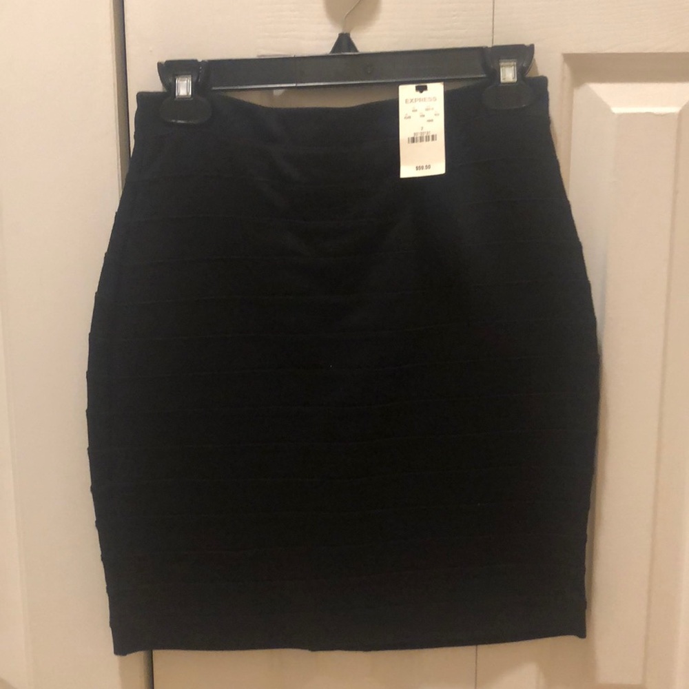 NWT Express black skirt size 2